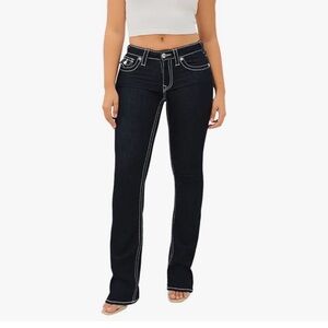 True Religion Women's Dark Blue Skinny Jeans